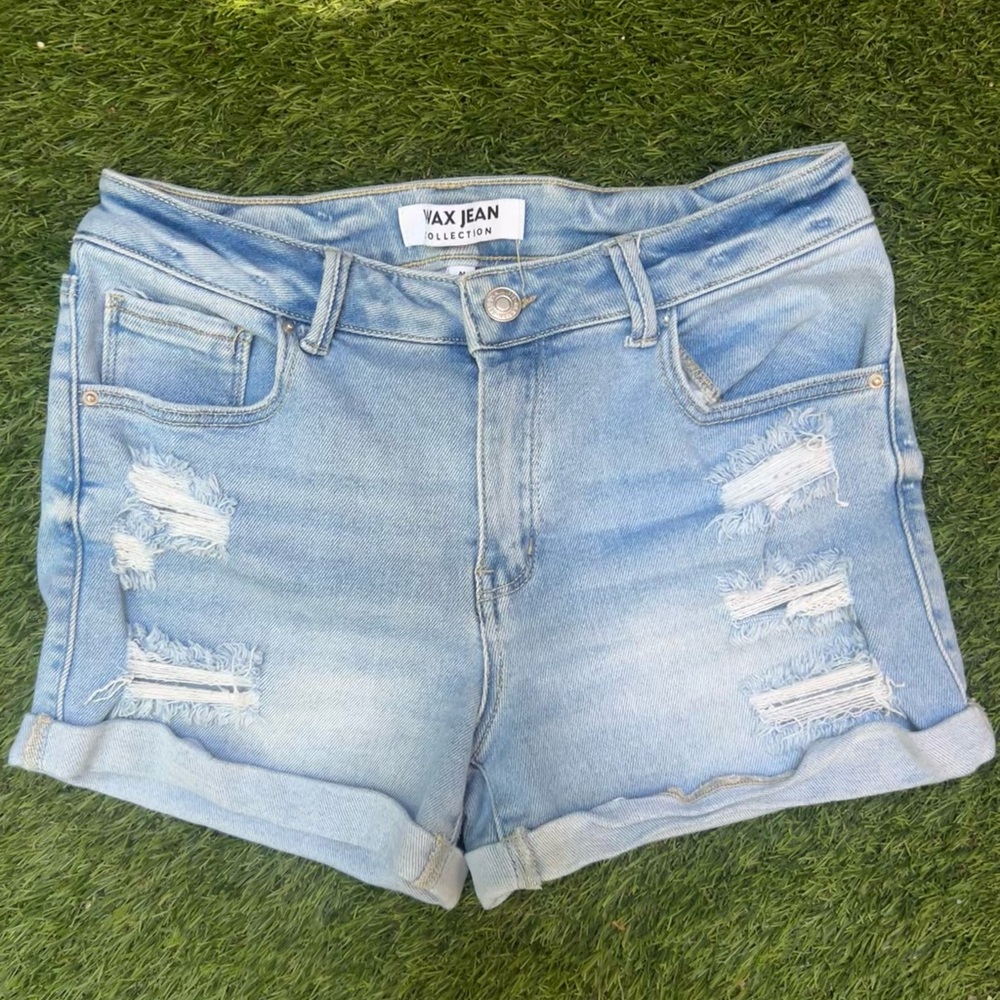 (Wax Jean) Jean Shorts